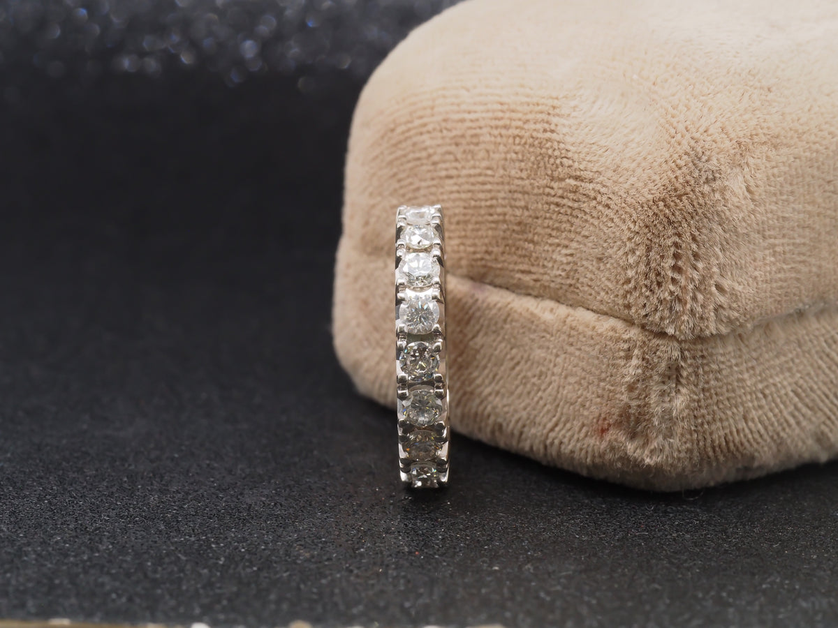 18k White Gold 2cttw Diamond Eternity Band - VHK#155