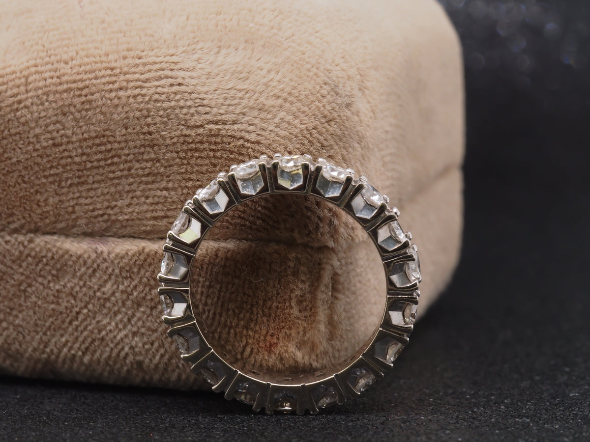 18k White Gold 2cttw Diamond Eternity Band - VHK#155