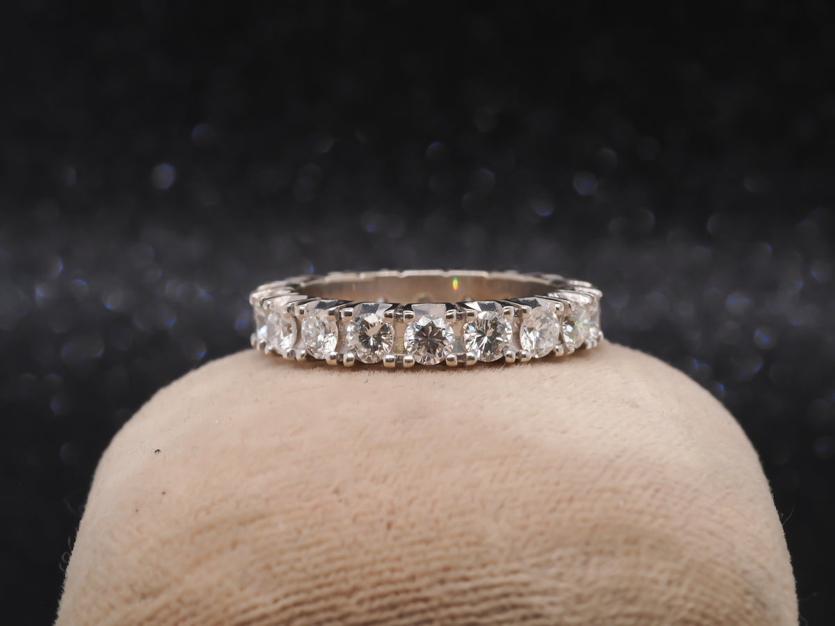 18k White Gold 2cttw Diamond Eternity Band - VHK#155