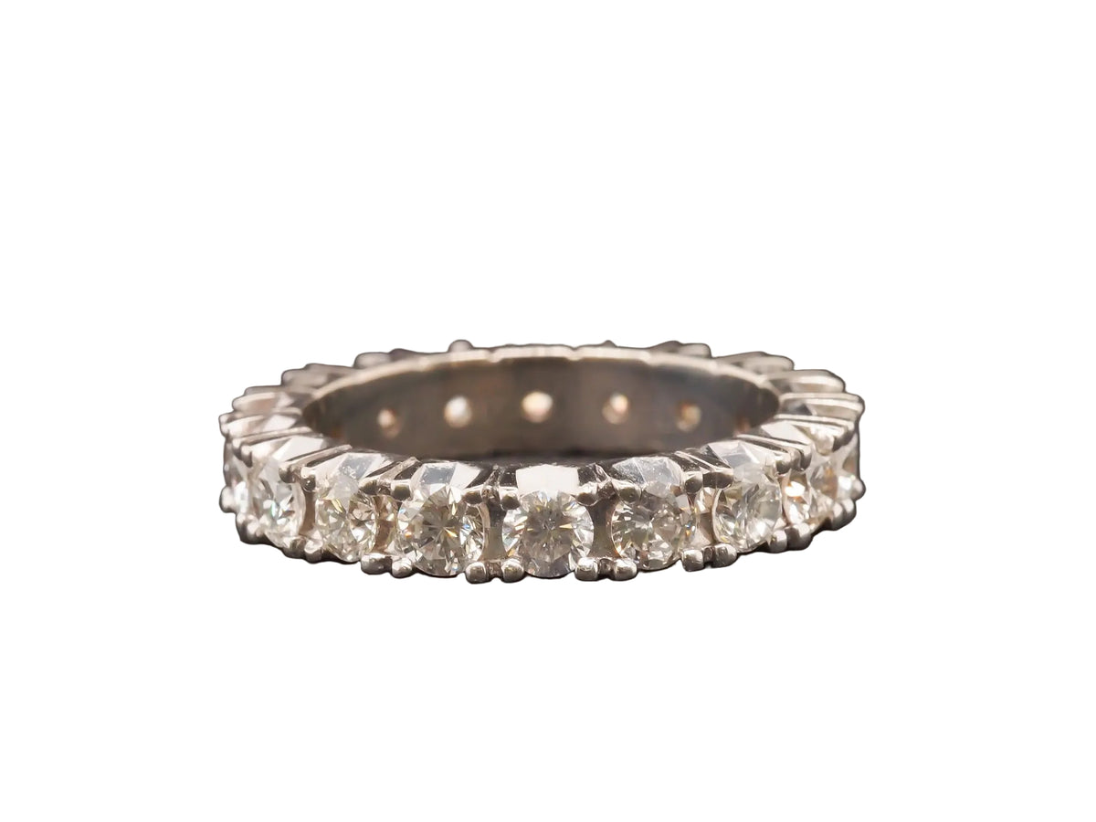 18k White Gold 2cttw Diamond Eternity Band - VHK#155