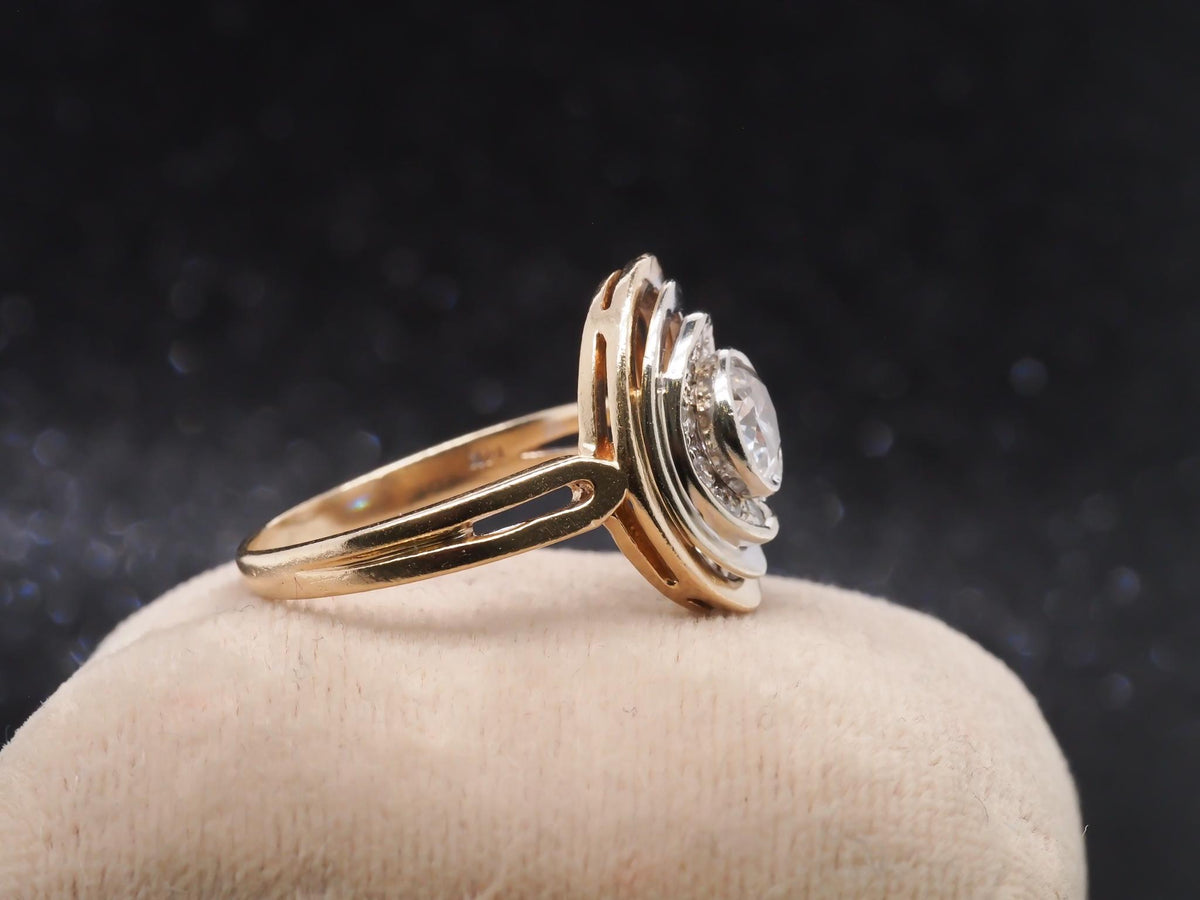 .70ct Transitional Round Engagement Ring, Circa 1950s - VHK#151