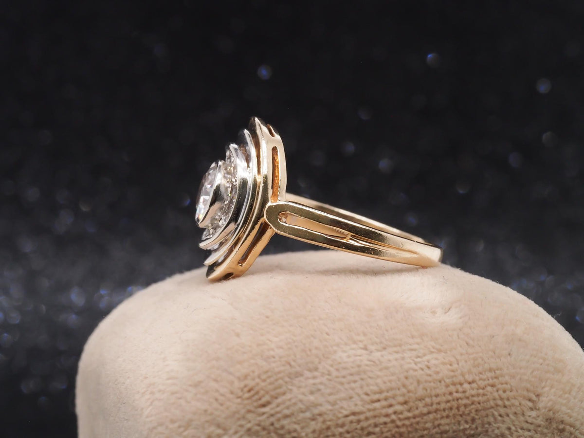 .70ct Transitional Round Engagement Ring, Circa 1950s - VHK#151