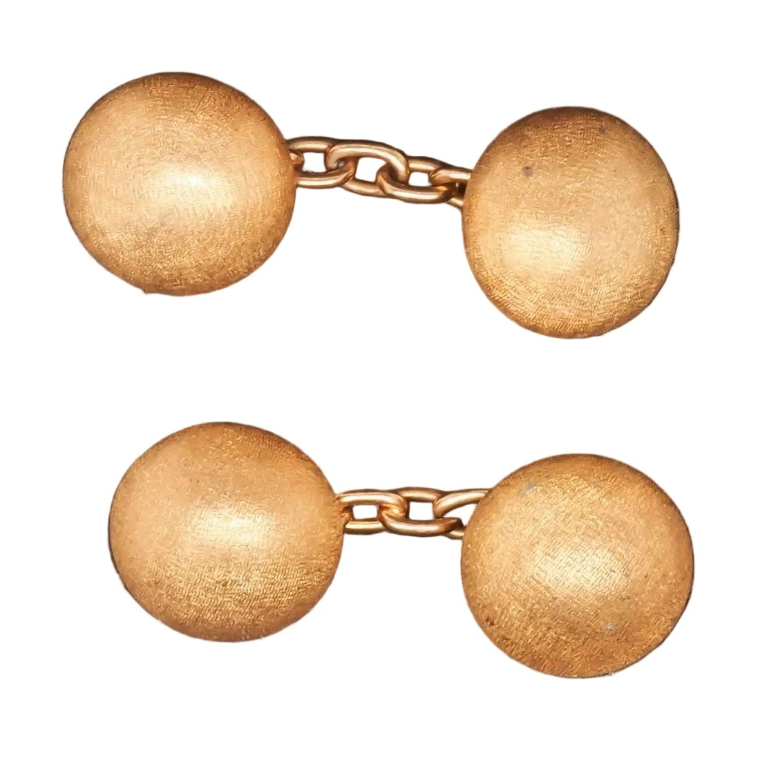 Estate Vintage MARIO BUCCELLATI 18k Yellow Gold Cufflinks - VHK#88c