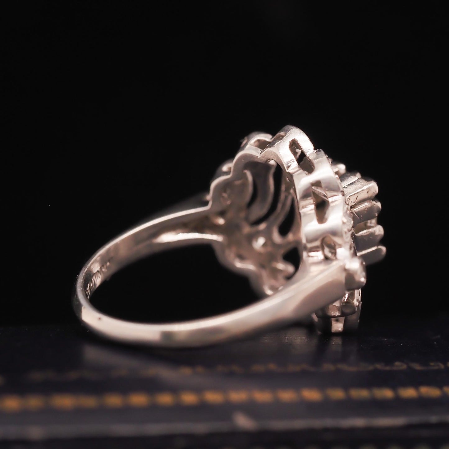 Circa 1920s Platinum .50ct Old European Diamond Engagement Ring - VHK#733