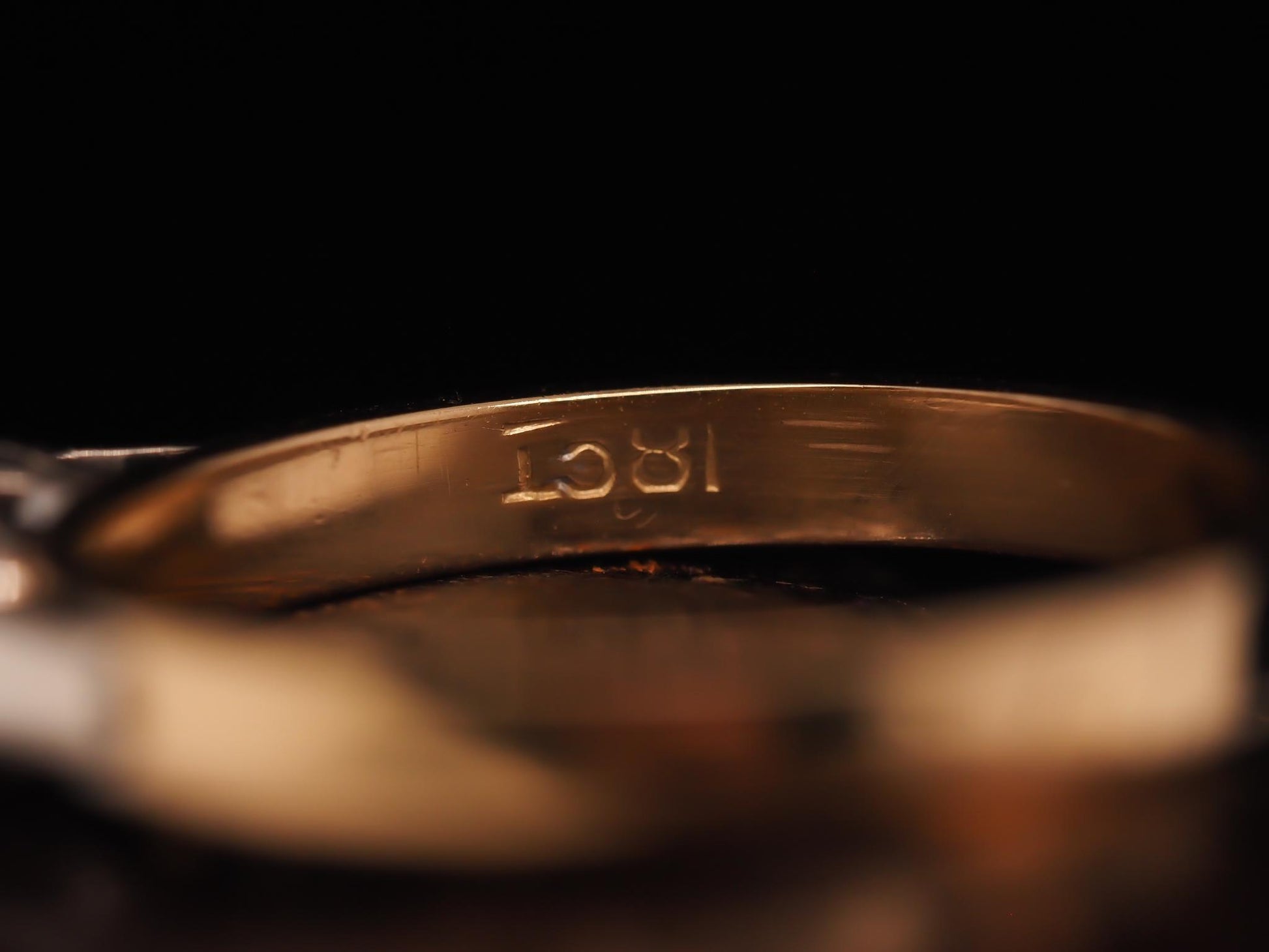 Edwardian 1900s 14K Yellow Gold Two Stone Old Mine Diamond Ring - VHK#603b