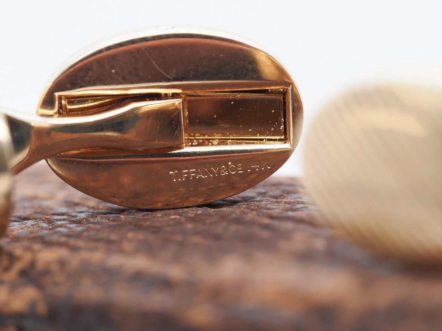 Vintage Tiffany & Co. 14K Yellow Gold Cufflinks