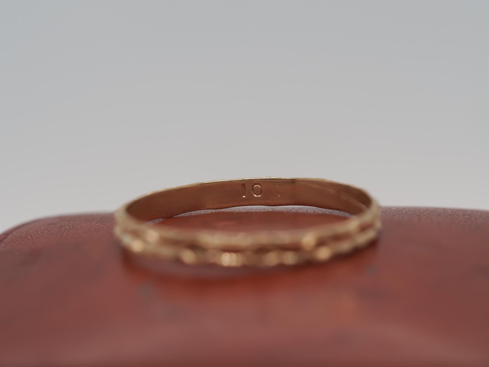 Circa 1920s Yellow Gold Wedding Band