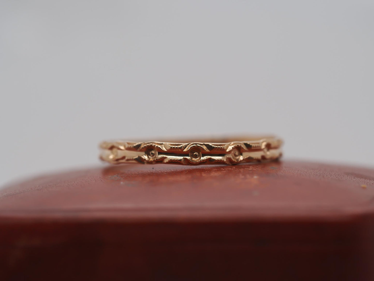 Circa 1920s Yellow Gold Wedding Band
