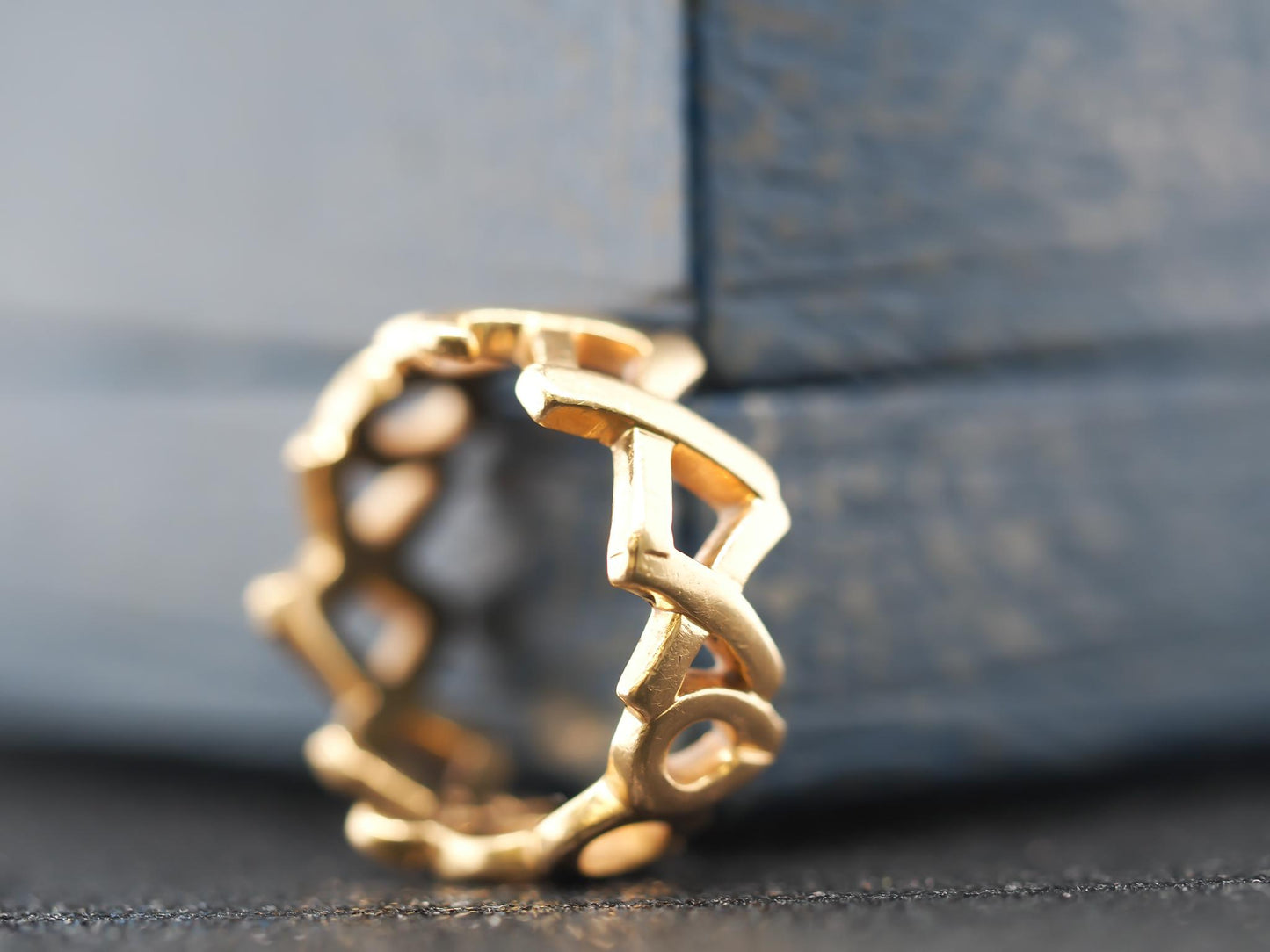 18K Yellow Gold “XXOO” Paloma Picasso Tiffany and Co Ring - VHK#782