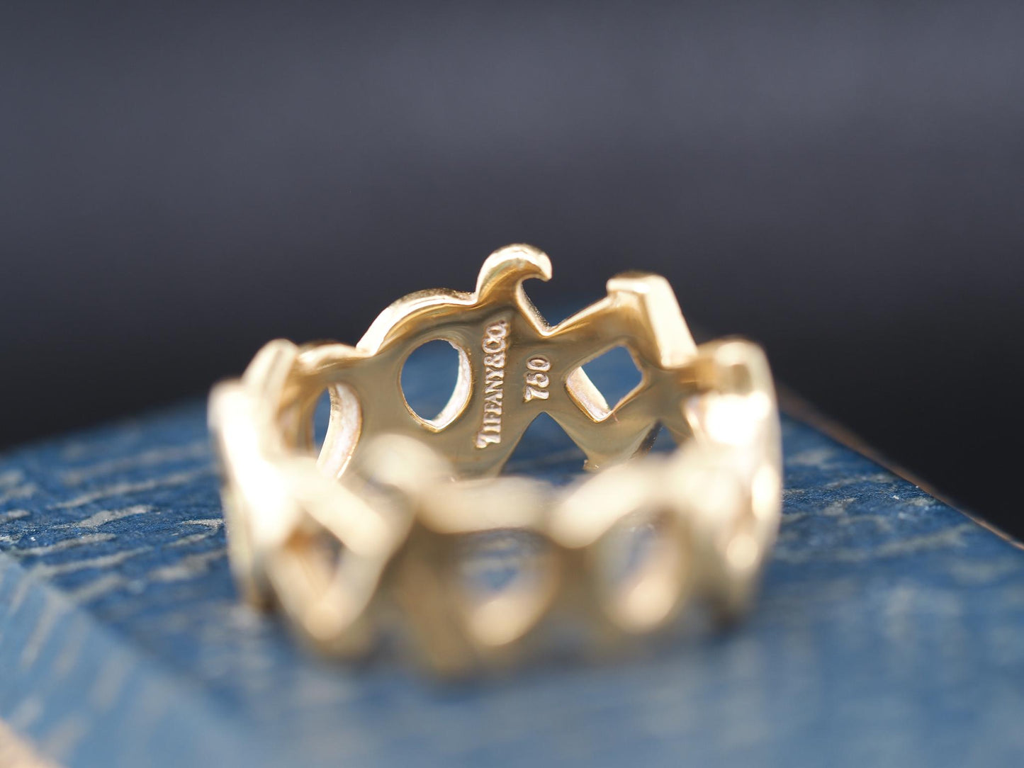 18K Yellow Gold “XXOO” Paloma Picasso Tiffany and Co Ring - VHK#782
