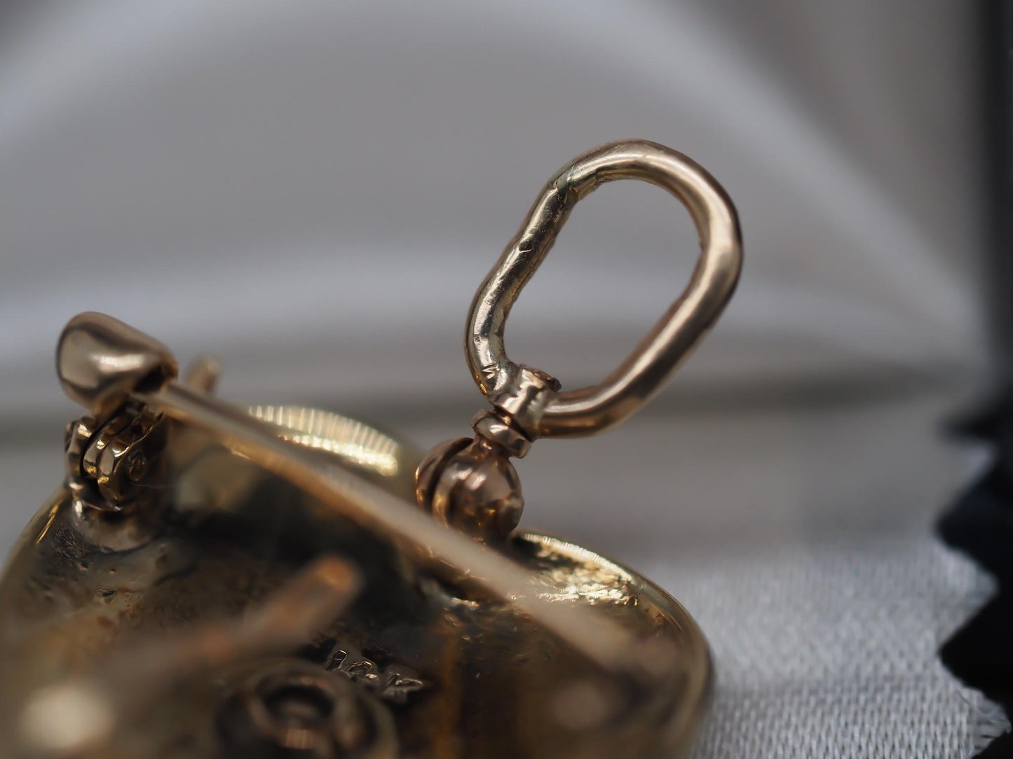 Victorian Pearl and Diamond Heart Shape Pendant and Brooch - VHK#815