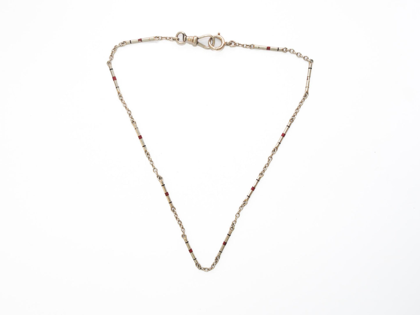 Circa 1920s 14K White Gold Antique Chain - VHK#830