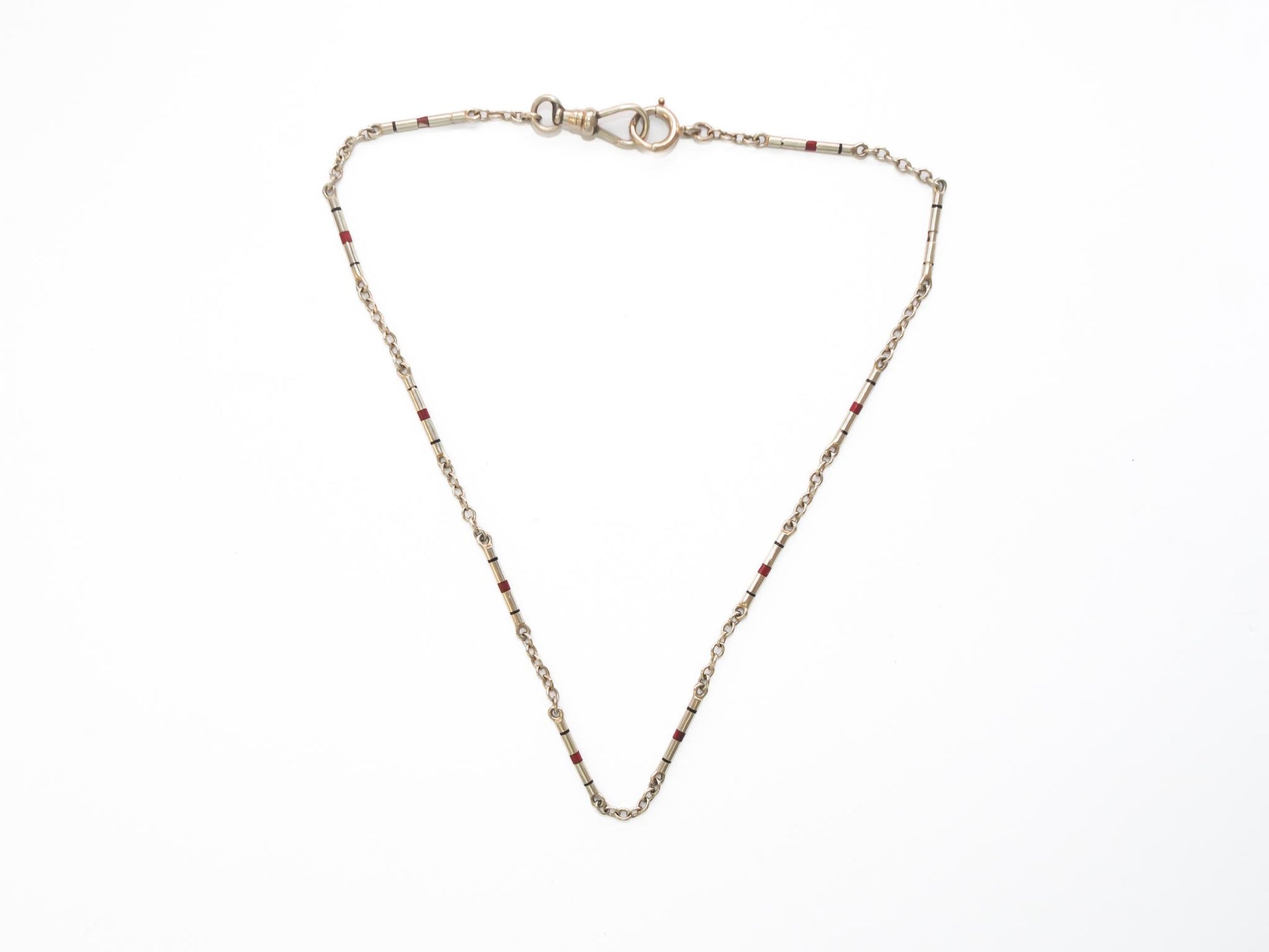 Circa 1920s 14K White Gold Antique Chain - VHK#830
