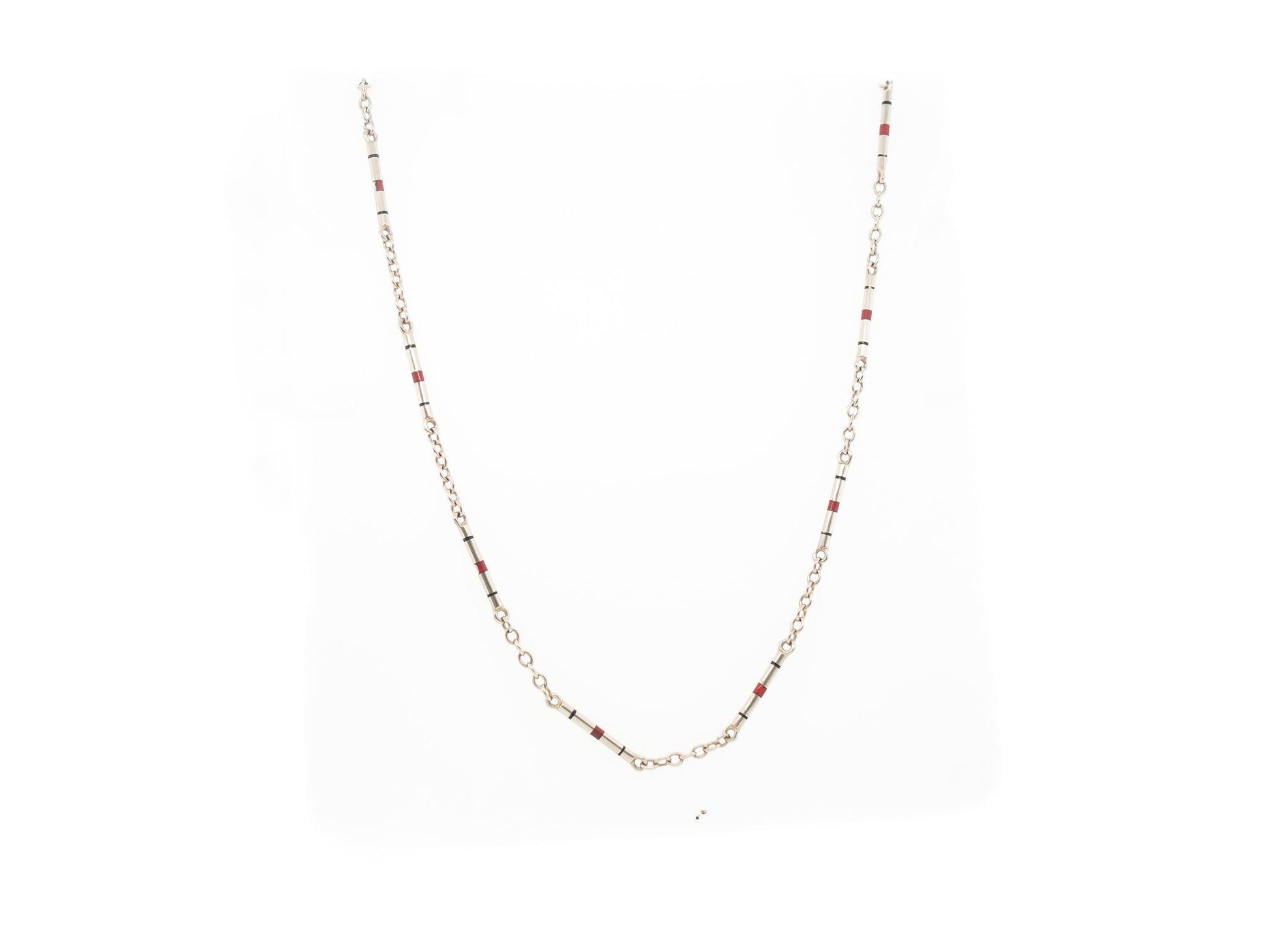 Circa 1920s 14K White Gold Antique Chain - VHK#830