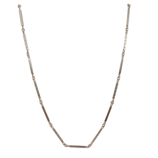 Circa 1920s Antique Chain with Stations 13.5 inch