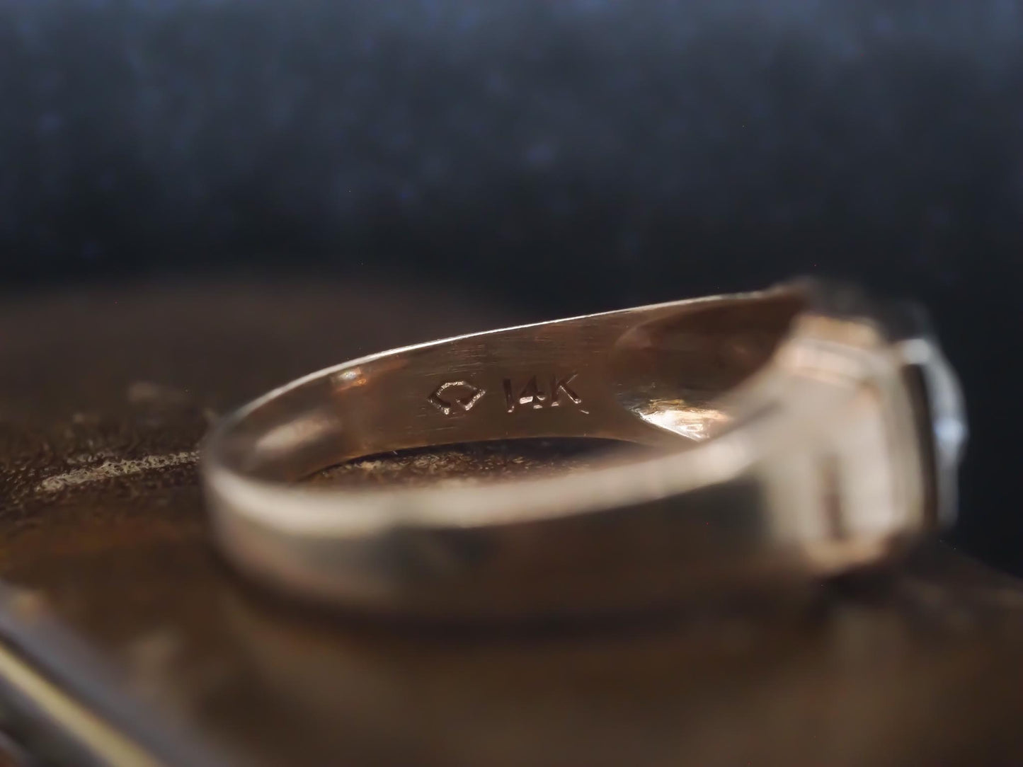 Estate Art Deco .50ct Old European Diamond Engagement Ring - VHK#878a