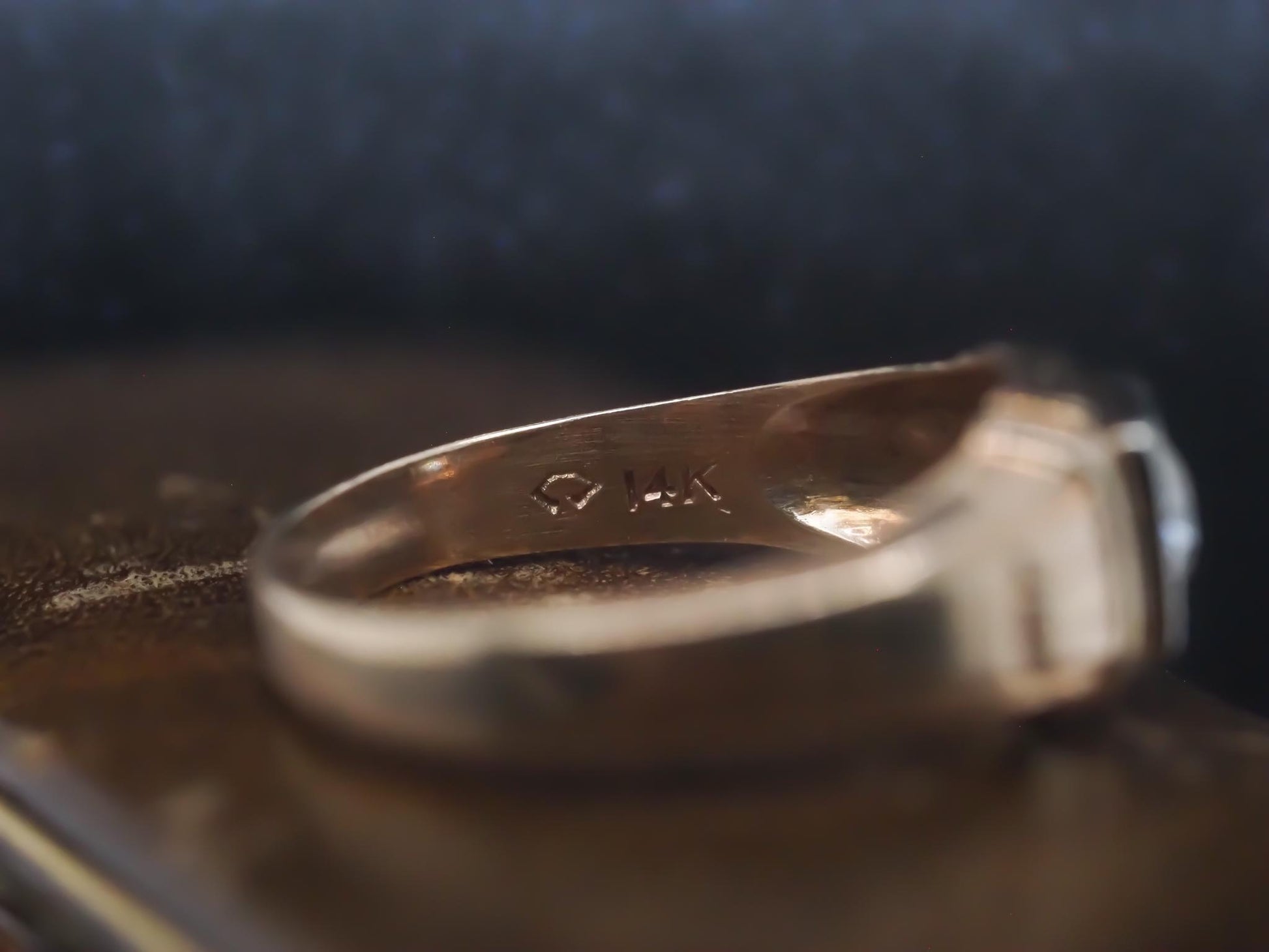 Estate Art Deco .50ct Old European Diamond Engagement Ring - VHK#878a