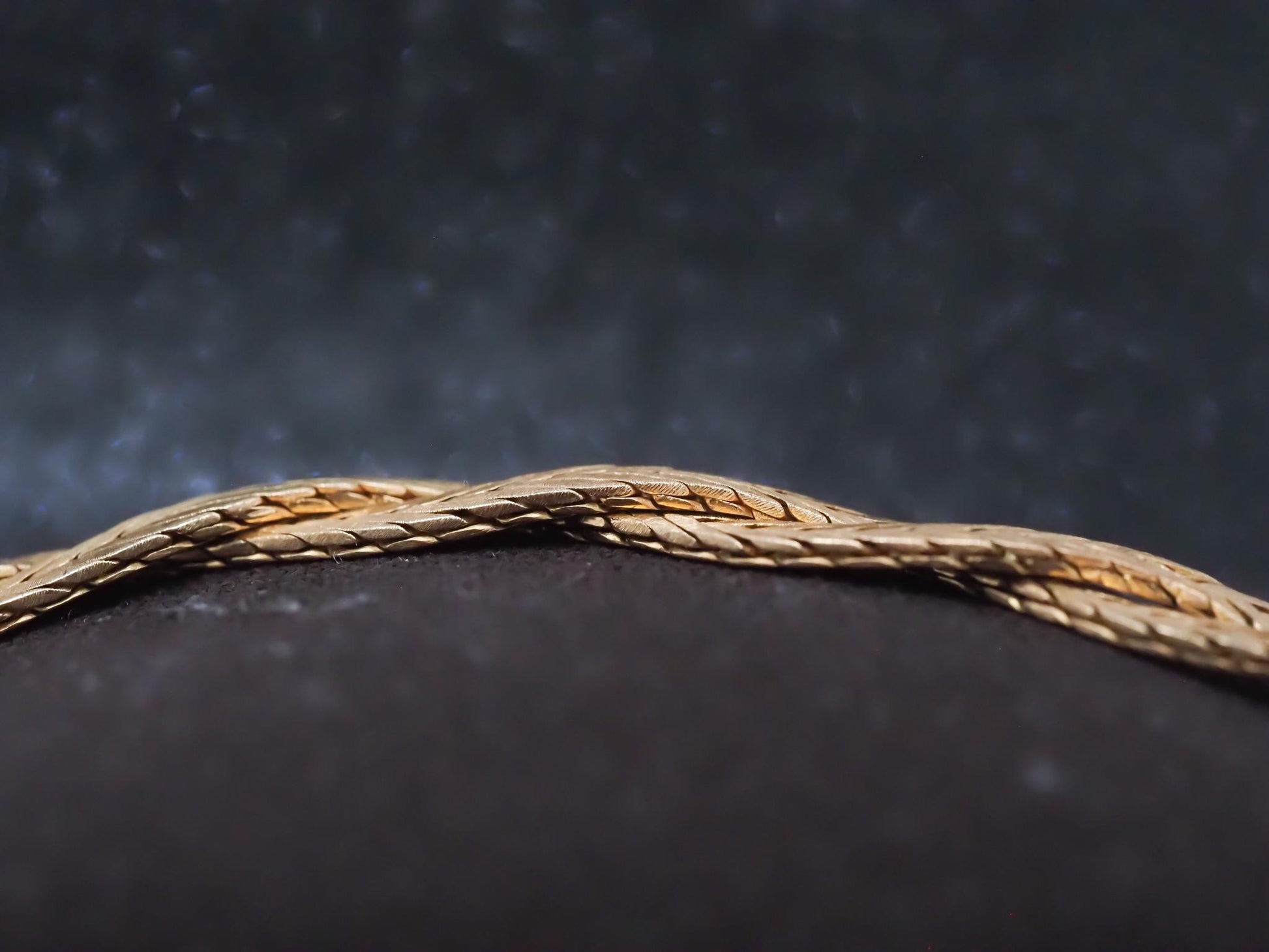 Estate 18K Yellow Gold BUCCELLATI Weave Bracelet - VHK#244b