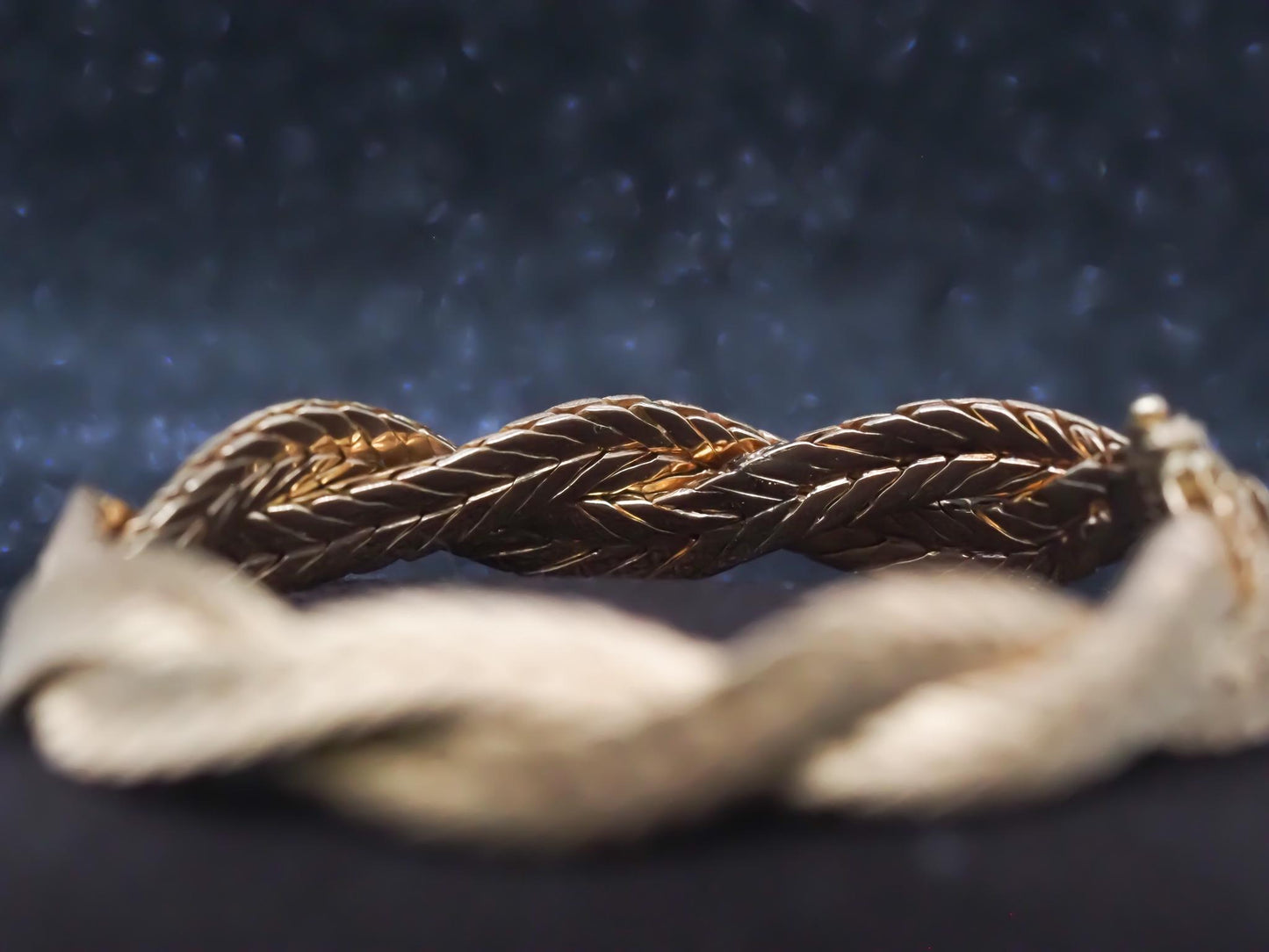 Estate 18K Yellow Gold BUCCELLATI Weave Bracelet - VHK#244b