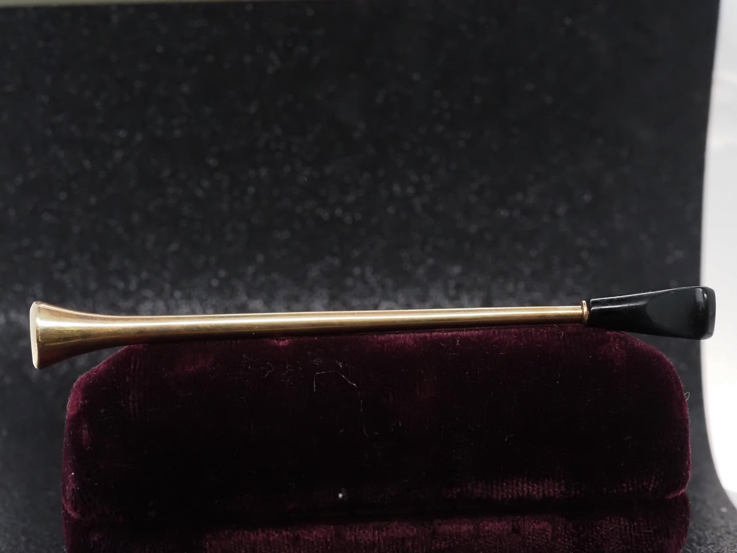 Estate Vintage Cigarette Holder in 14K Yellow Gold - VHK#657a