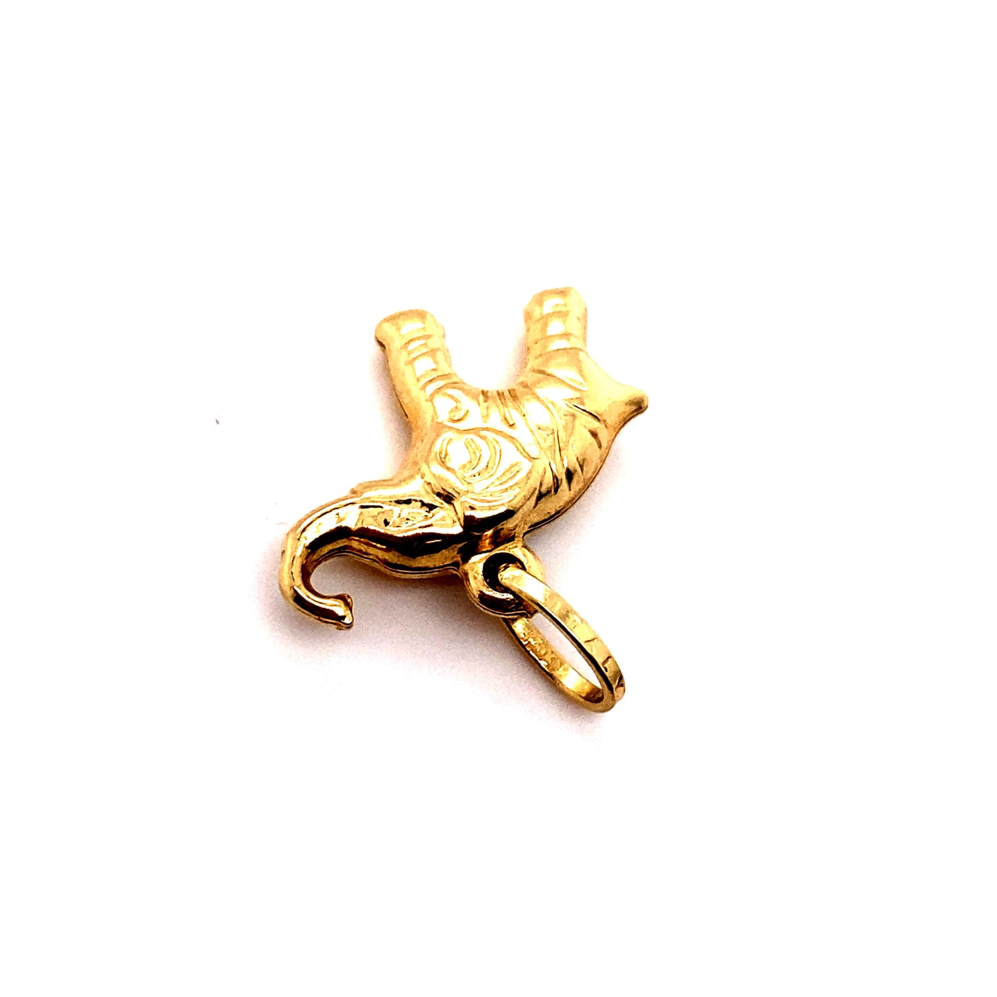 1980s Vintage 14K Gold Elephant Charm