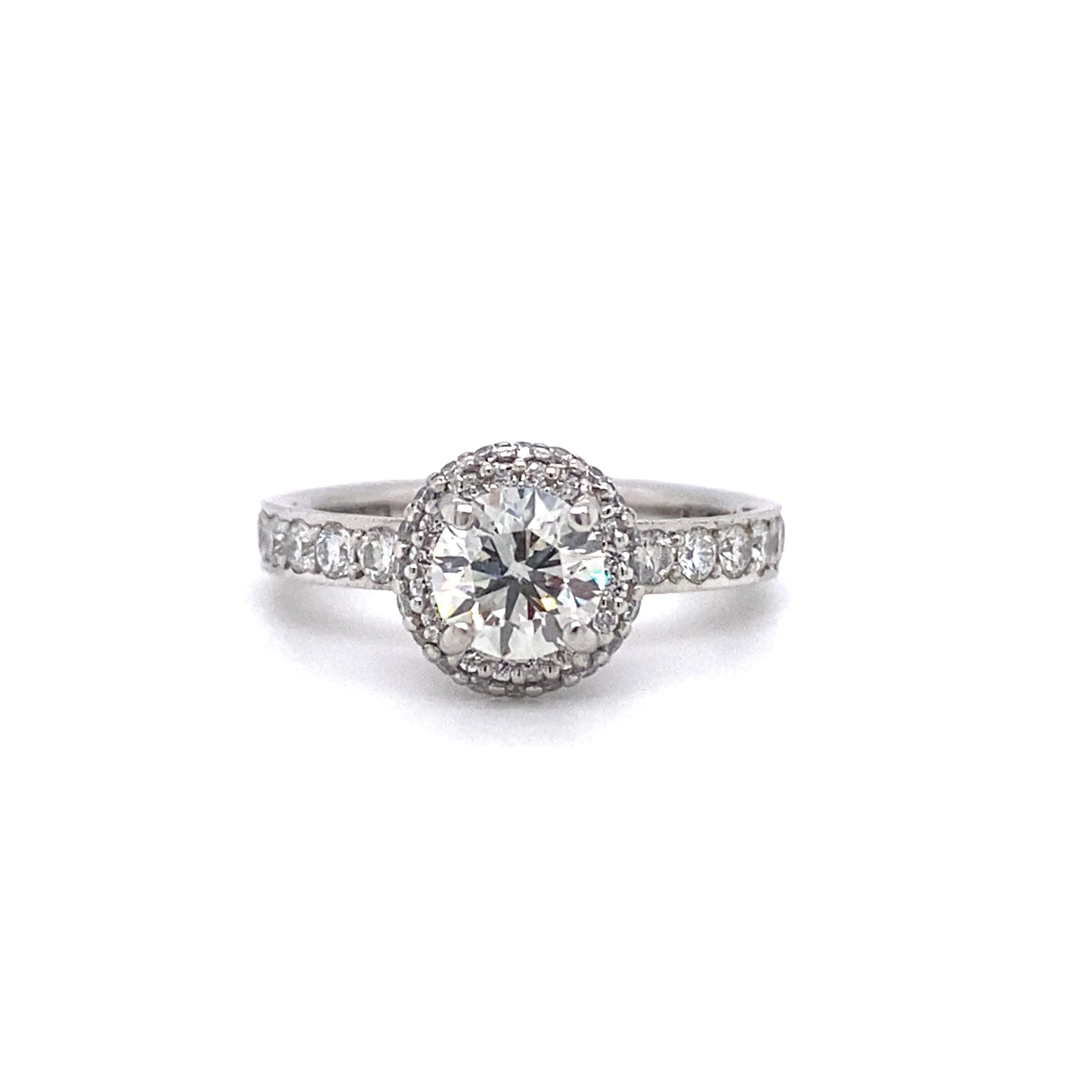 Tacori 0.65 Carat Diamond Engagement Ring in Platinum