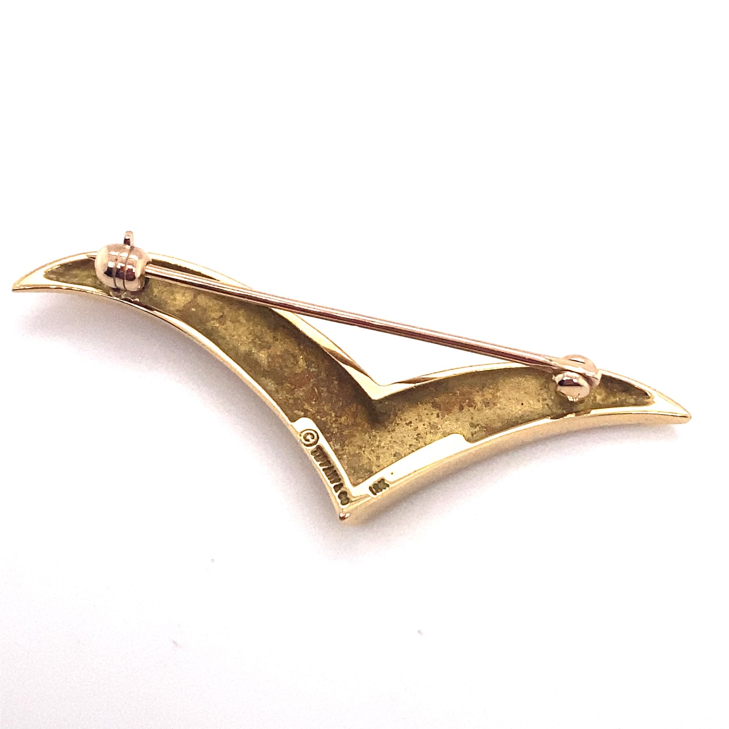 Tiffany & Co. Paloma Picasso Seagull Brooch in 18K Gold