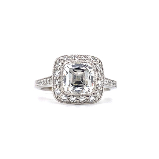 Tiffany & Co. 1.77ct Diamond Engagement Ring in Platinum
