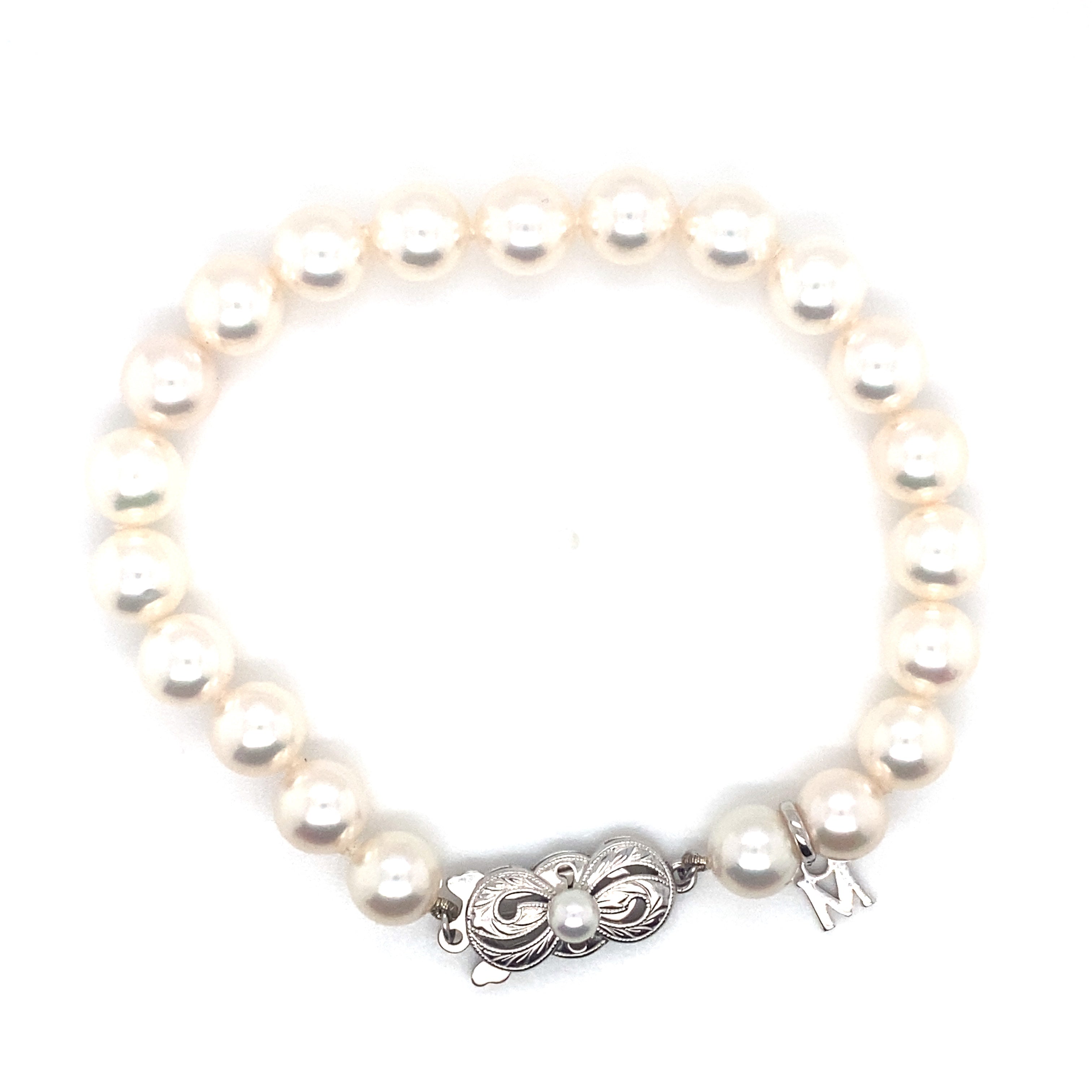 4-5mm and 7.5-8mm Cultured Pearl Five-Row Wrap Bracelet in Sterling Silver  | Ross-Simons