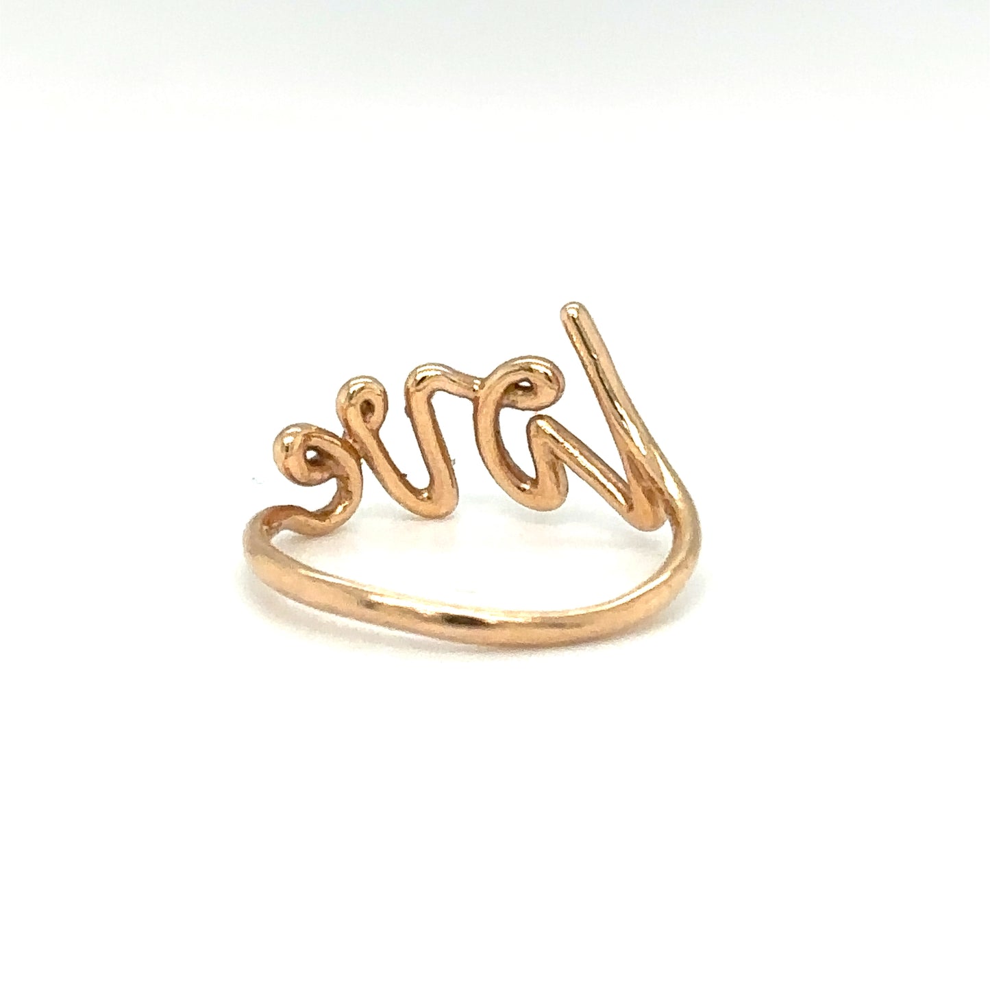 Tiffany & Co. Paloma Picasso "Love" Ring in 18K Rose Gold