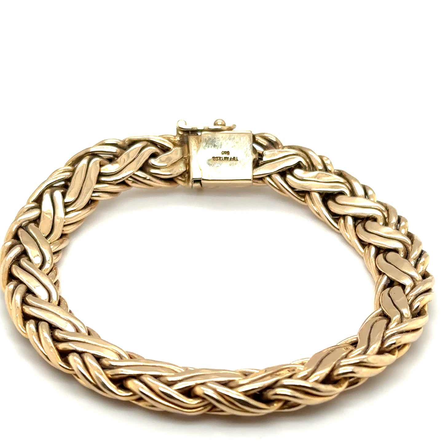 Tiffany & Co. Byzantine Chain Bracelet in 14K Gold