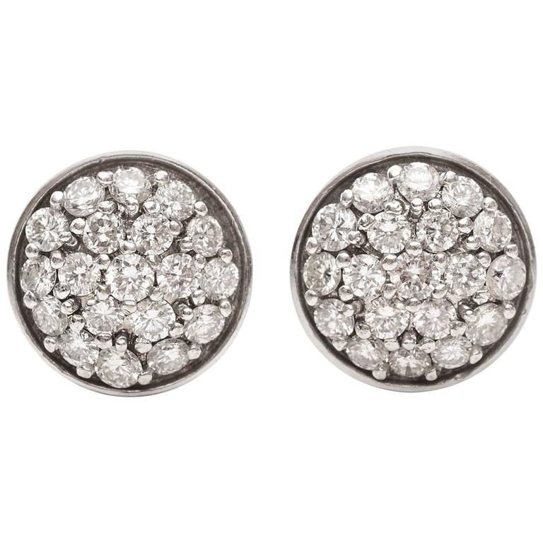 Round Diamond Stud Earrings 0.4 CT- 14K Solid Gold