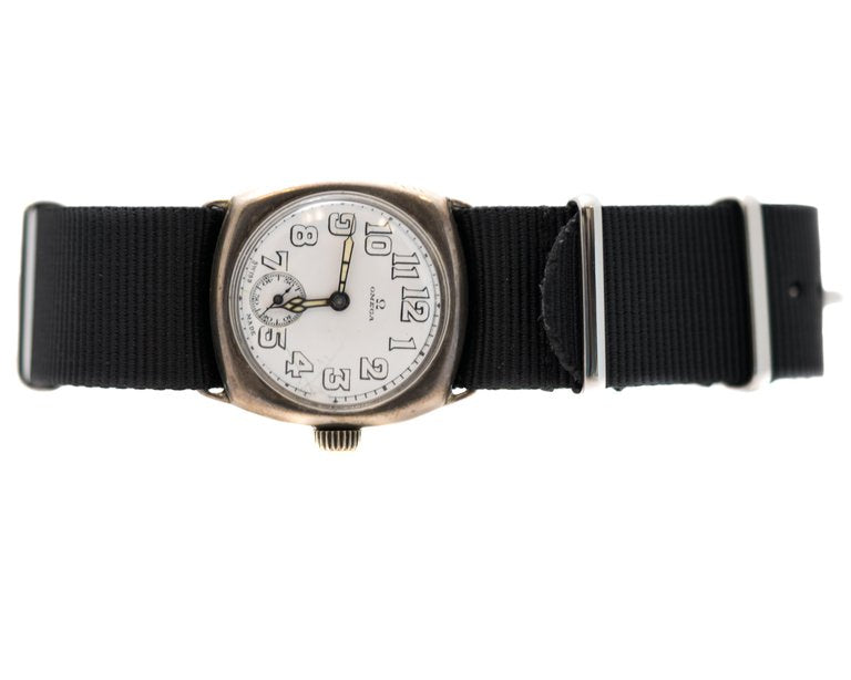 1920s Omega Military Watch with NATO Strap