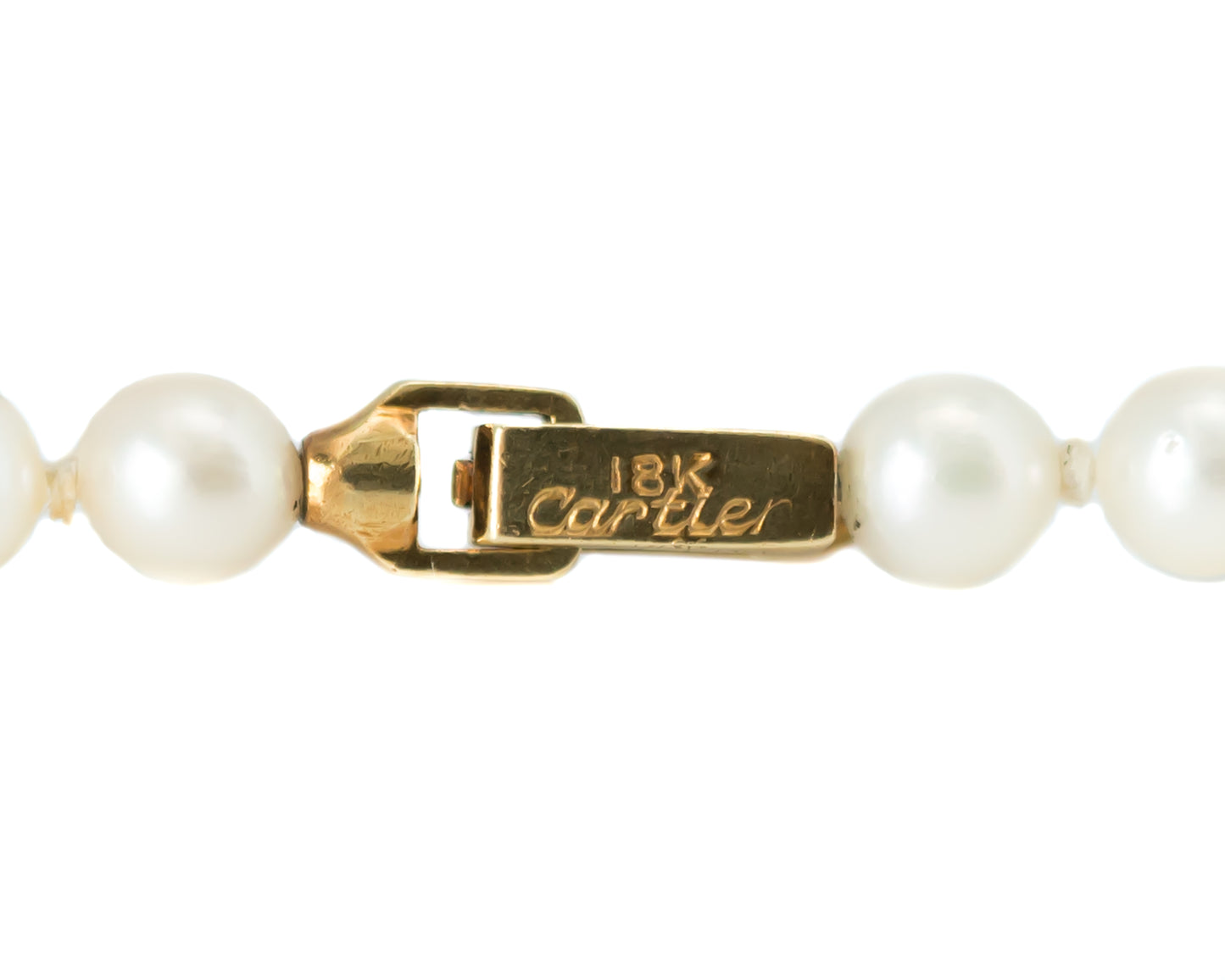 Cartier 16" Pearl Necklace