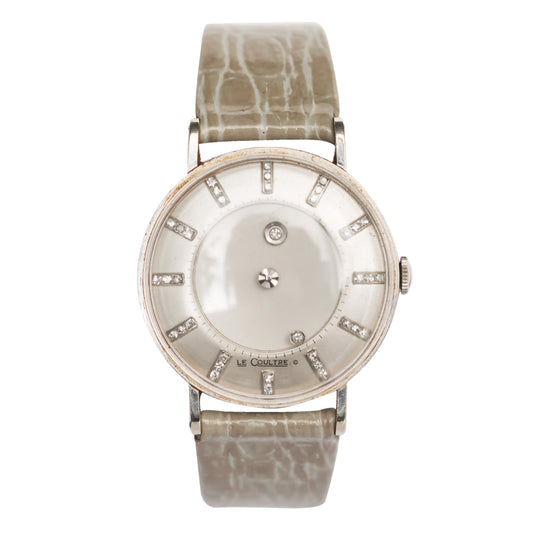 Vacheron & Constantin-LeCoultre 14k White Gold Mystery Wristwatch