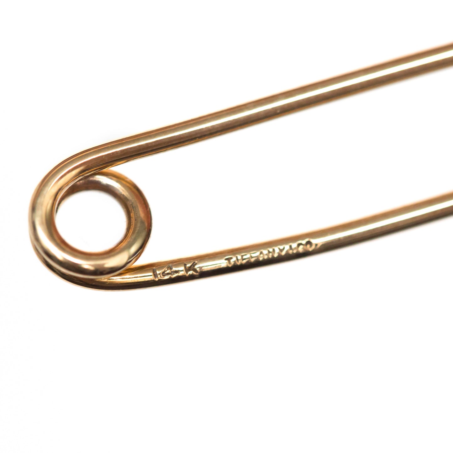 Tiffany & co. Yellow Gold Safety Baby Pin