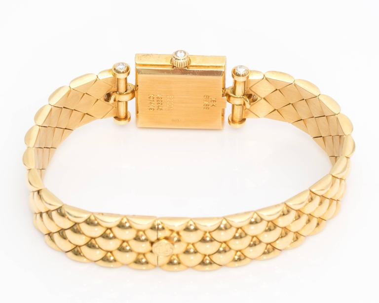 Van Cleef & Arpels Classique 18K Gold, Diamond Wrist Watch