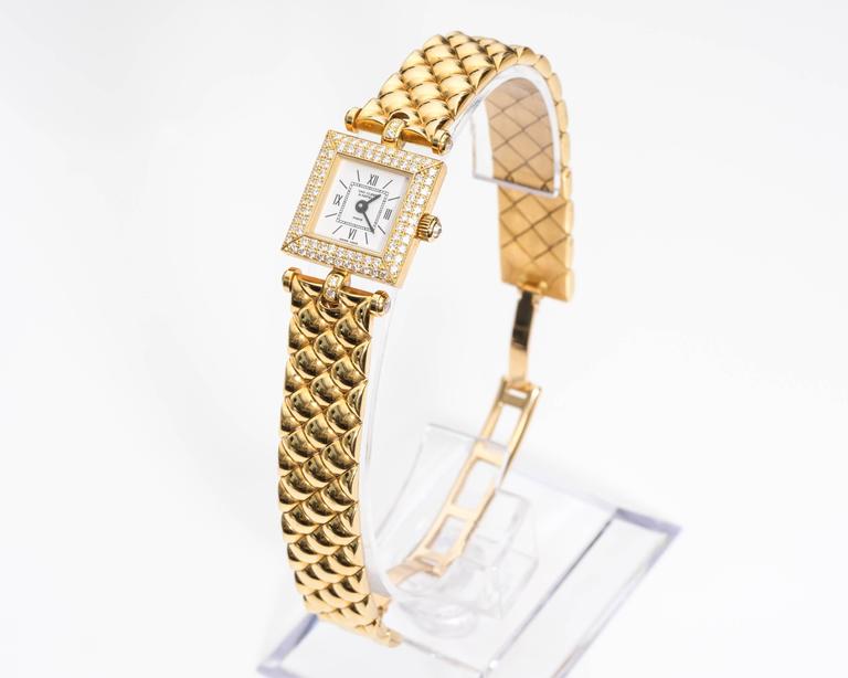 Van Cleef & Arpels Classique 18K Gold, Diamond Wrist Watch